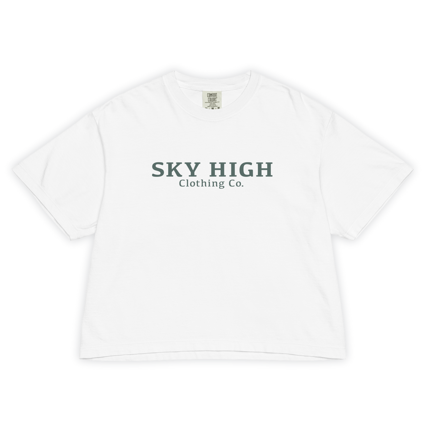 Redwood Forest Cropped Heavy Tee