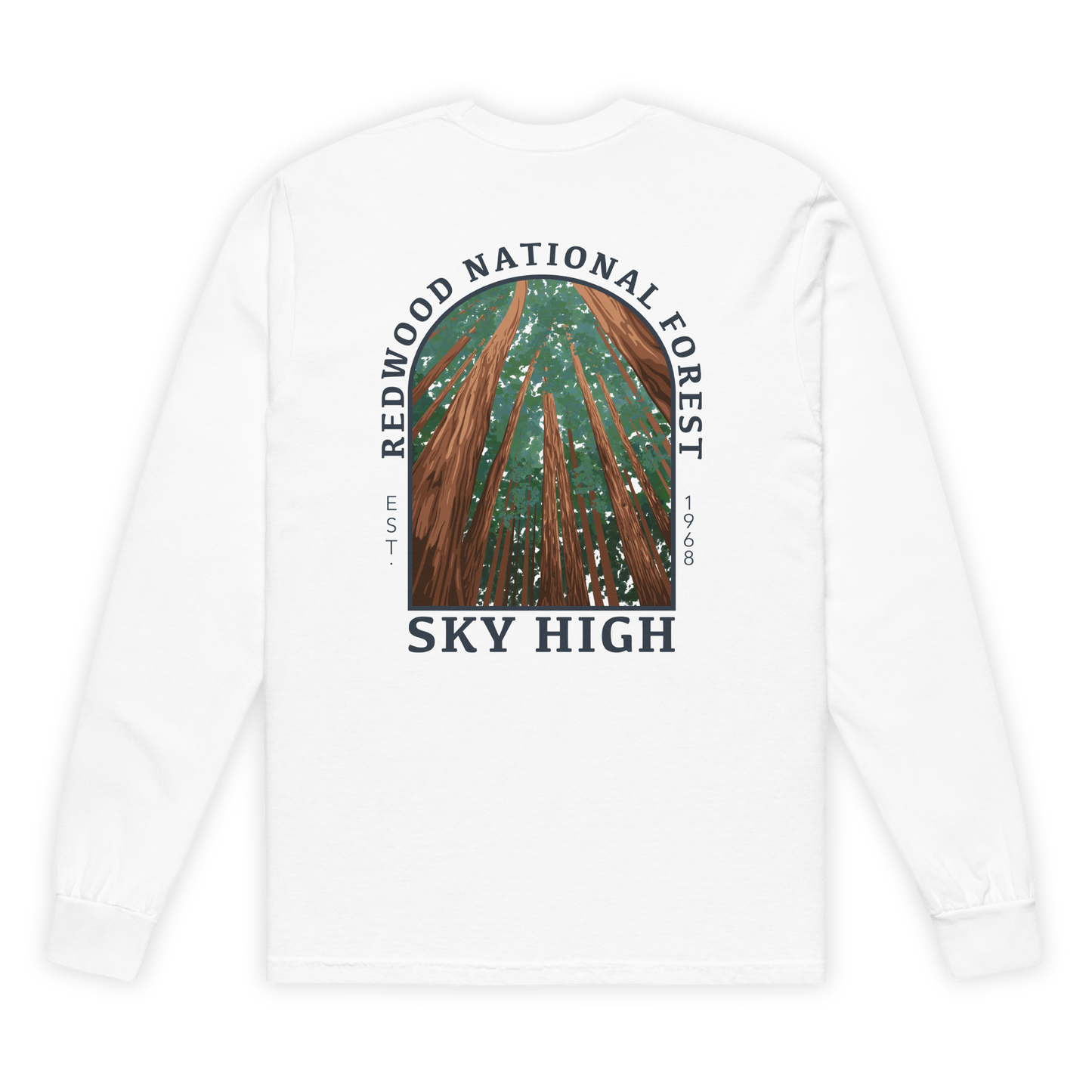 Redwood Forest Heavy Long-Sleeve