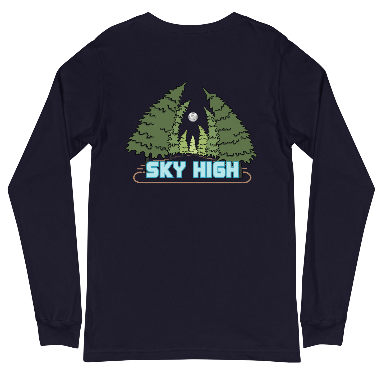 Wild Bend Moon Long Sleeve Tee