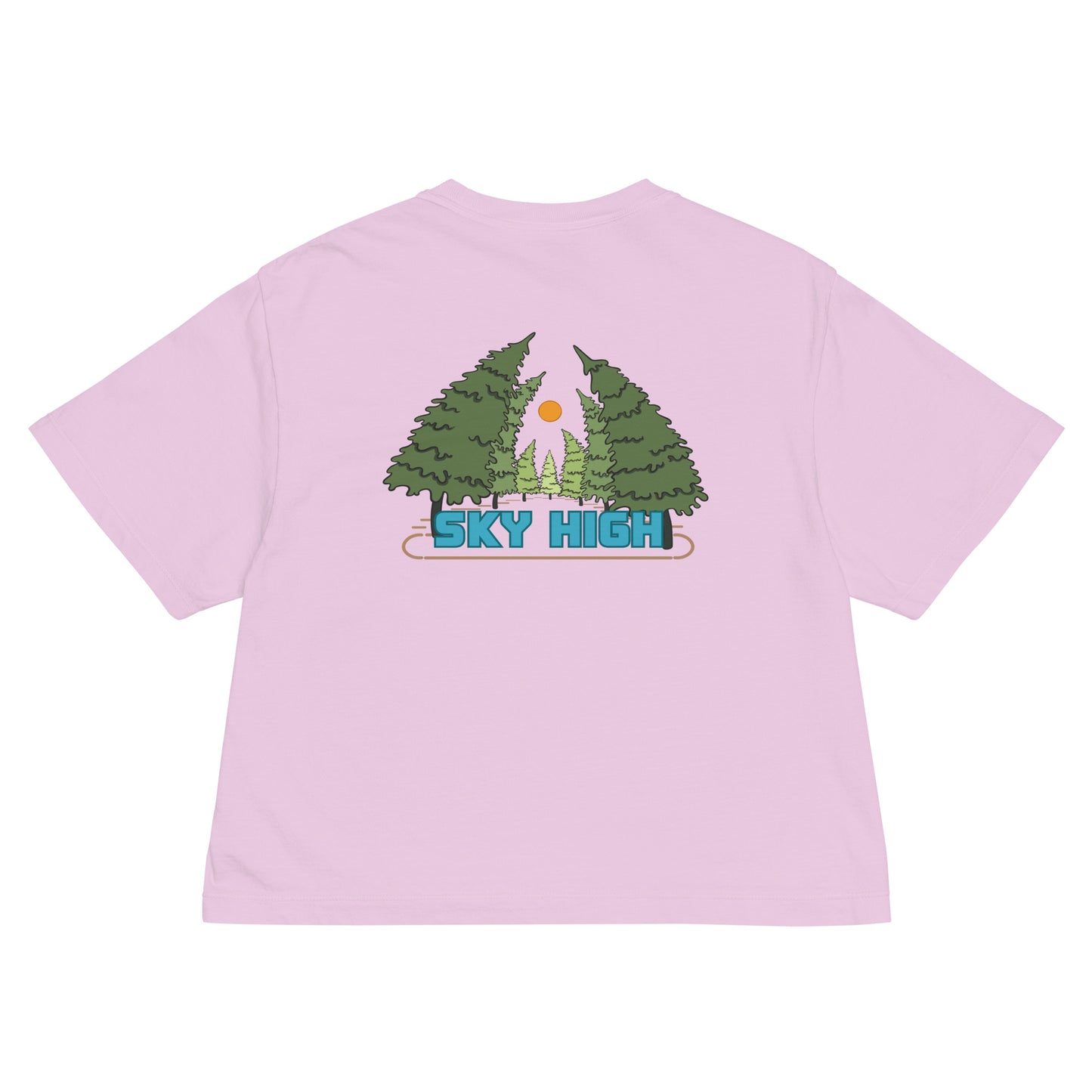 Women's Cropped Wild Bend Sun Tee